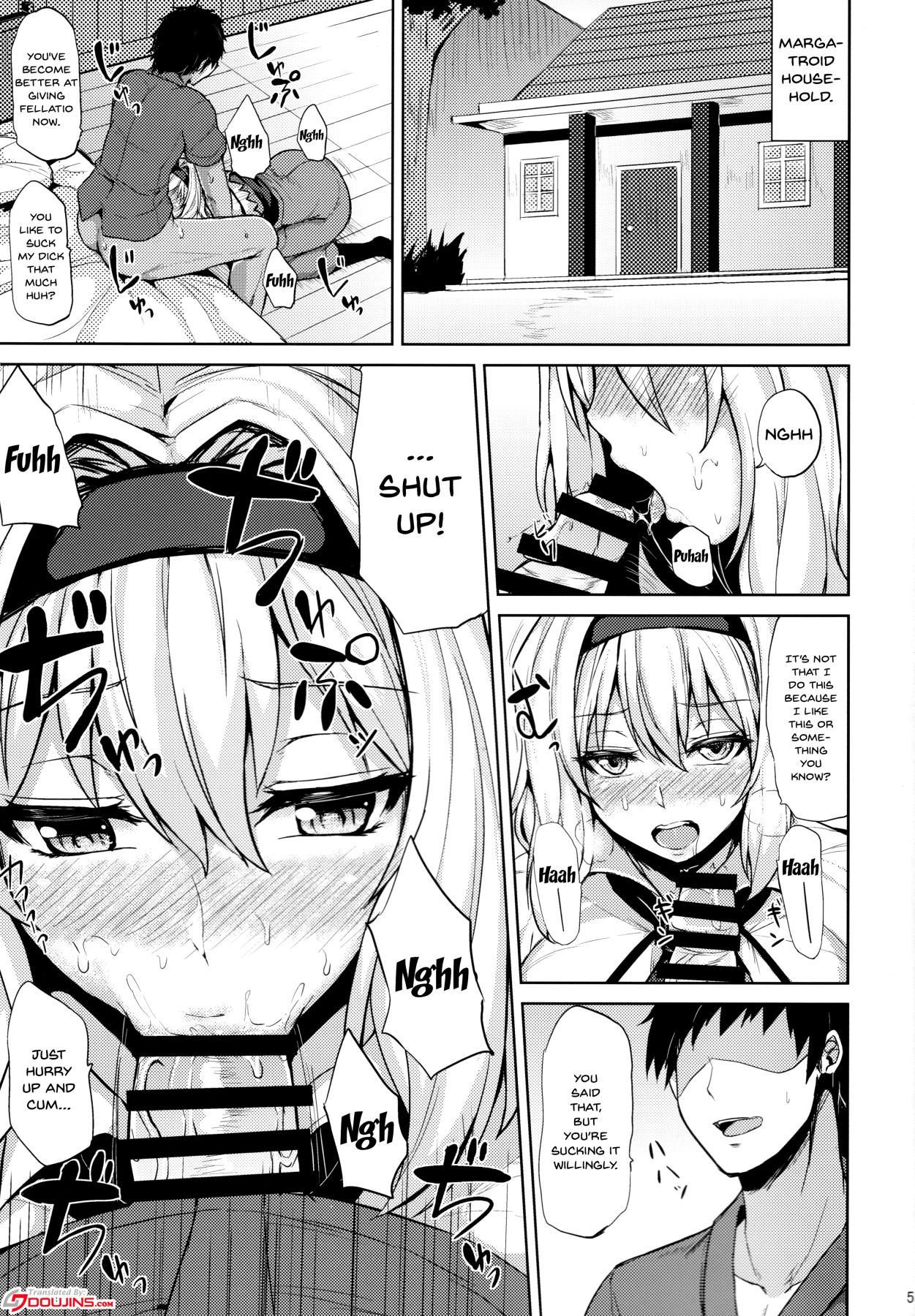 Webcamsex H na Alice wa Suki desu ka? | Do You Like Alice When She's Lewd? - Touhou project Deutsch - Page 3