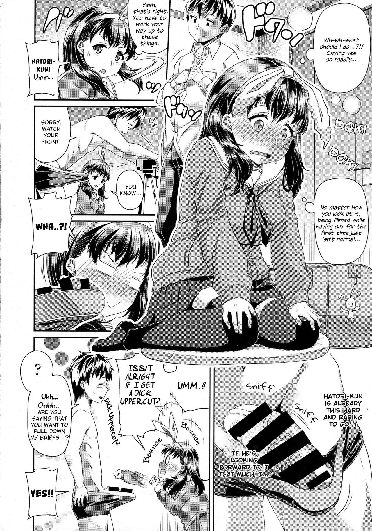 Cum Inside Daisuki na Classmate ni Shikottemorautame no Hamedori Shitemita Blow Jobs - Page 6