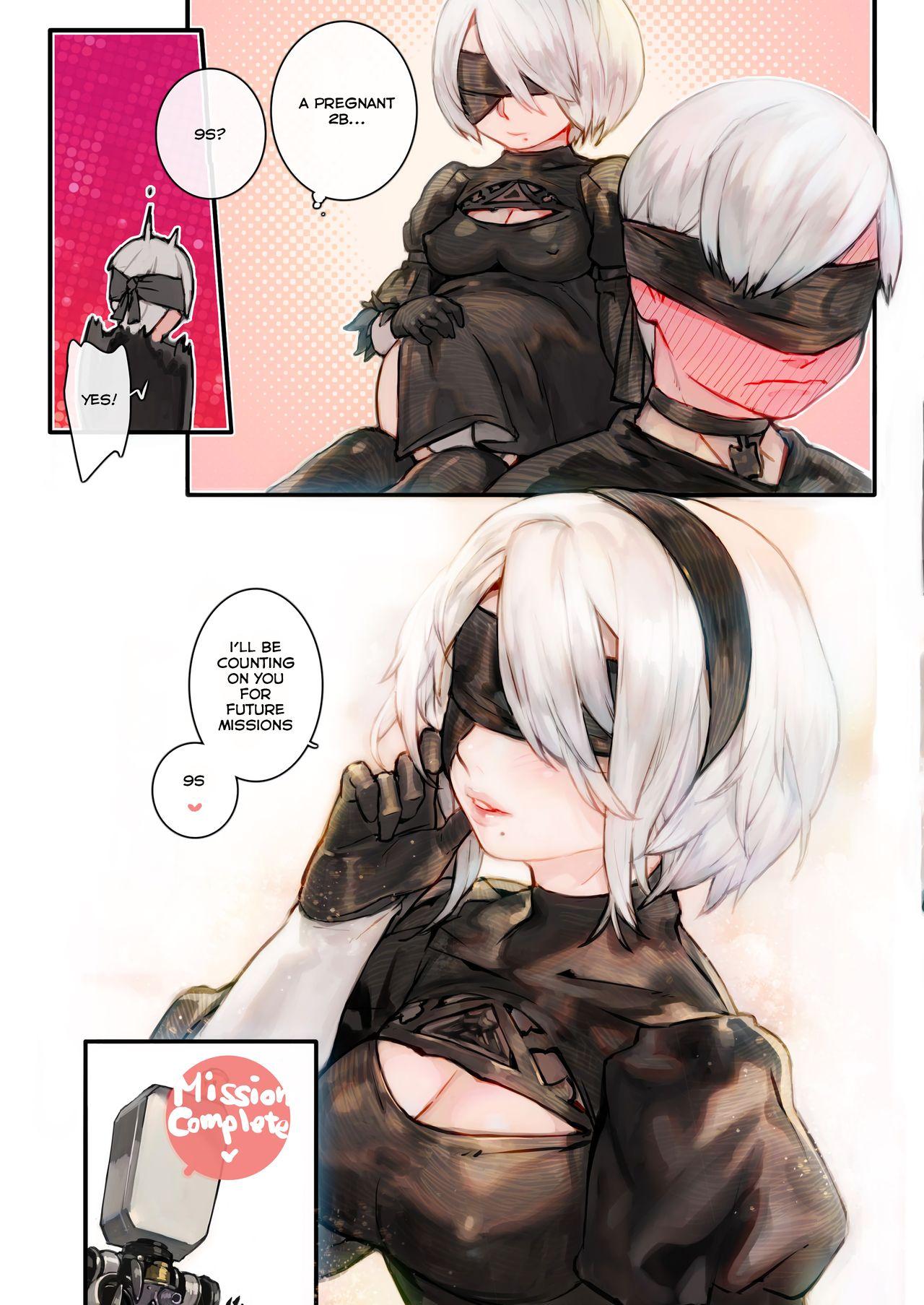 Ball Busting 2B9S - Nier automata Jerk Off - Page 16