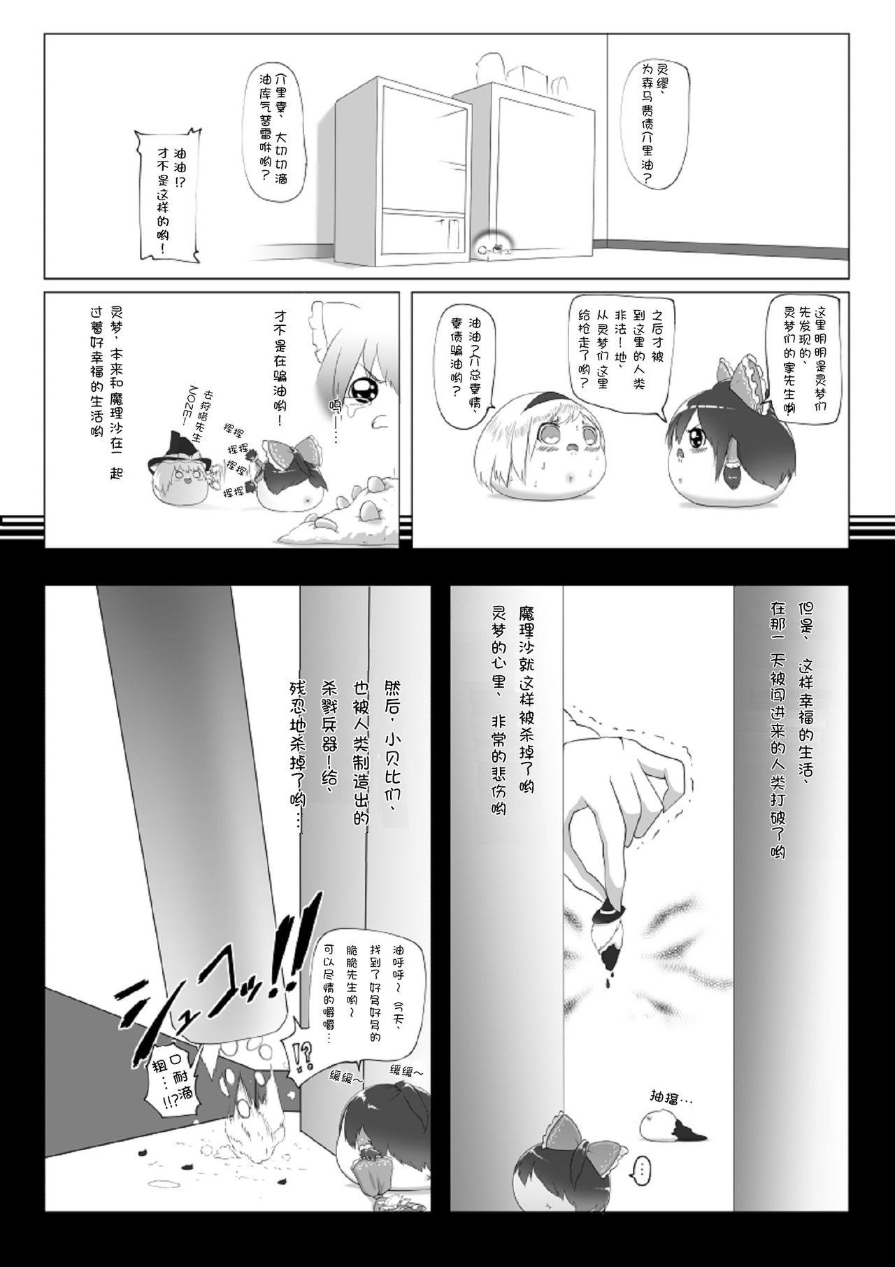 Load ゆっくりがかってにはえてくるわけ（Chinese) - Touhou project Gay Interracial - Page 5