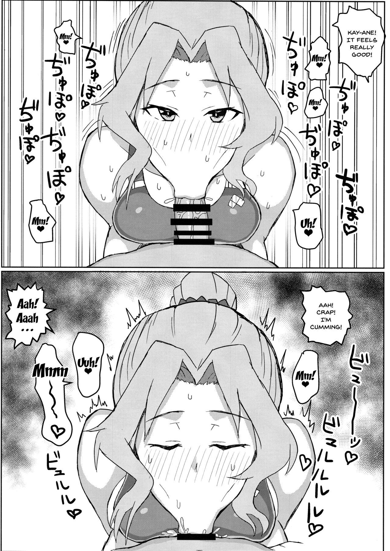 Gay Party (C94) [Moruda Ramenya (Moruda)] Okei-san no Nukinuki Dosukebe Challenge | Okay-san's Dirty Lewd Challenge (Girls und Panzer) [English] {Doujins.com} - Girls und panzer Cruising - Page 7
