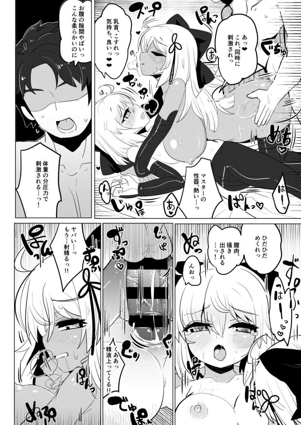 Esposa Black New Type Okita VS Okita - Fate grand order Kashima - Page 12