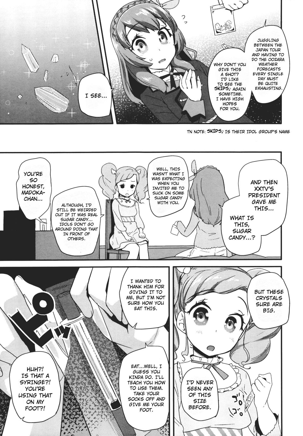 Ball Sucking Tri Tri Trips! - Aikatsu Amatur Porn - Page 6