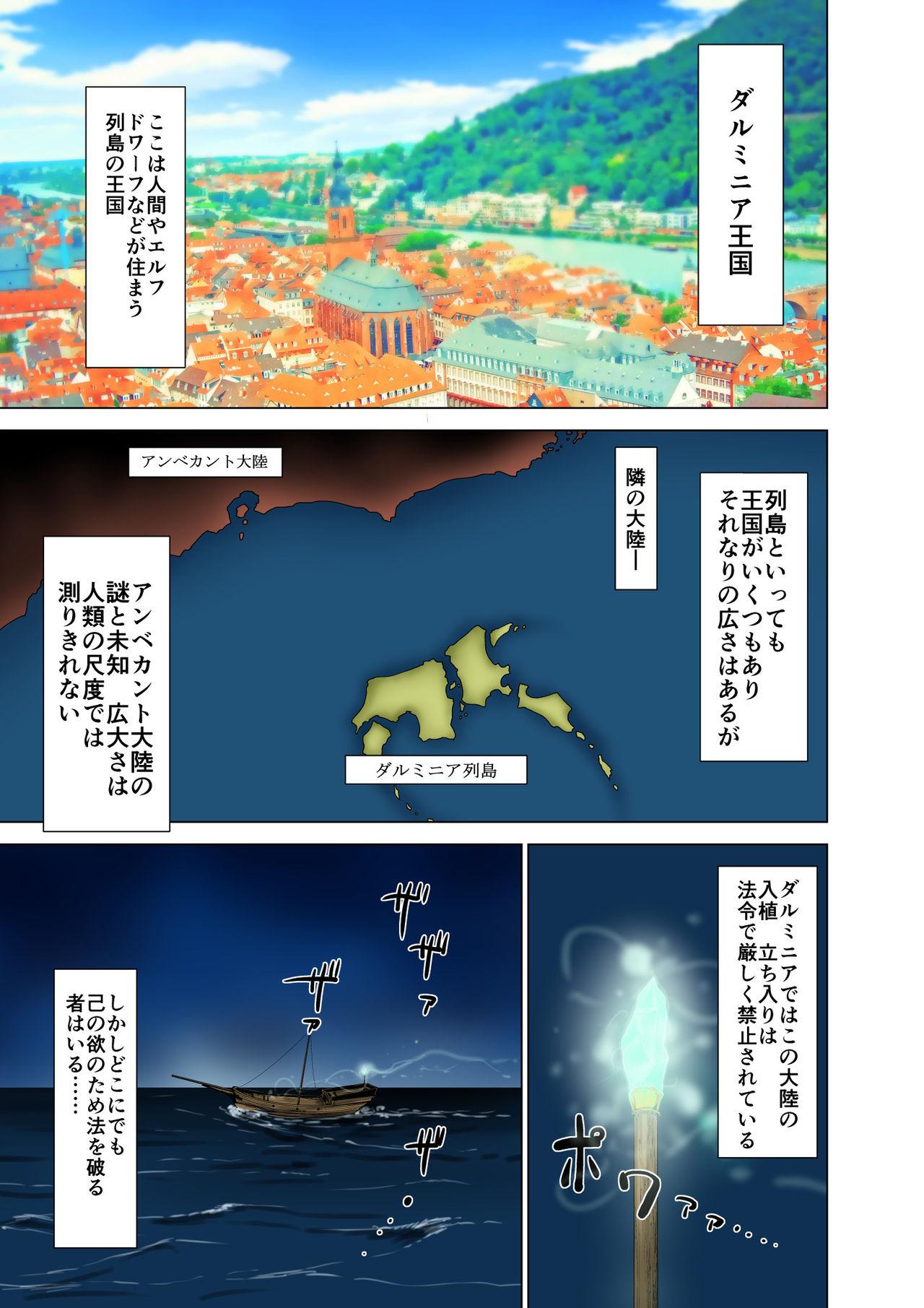 Dluminia Oukoku Monogatari Tsurie - Dluminia kingdom story "Fish bait" Color Ban + 15 Pages 2