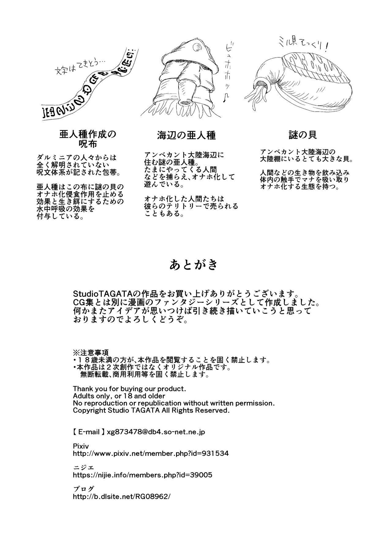 Dluminia Oukoku Monogatari Tsurie - Dluminia kingdom story "Fish bait" Color Ban + 15 Pages 43