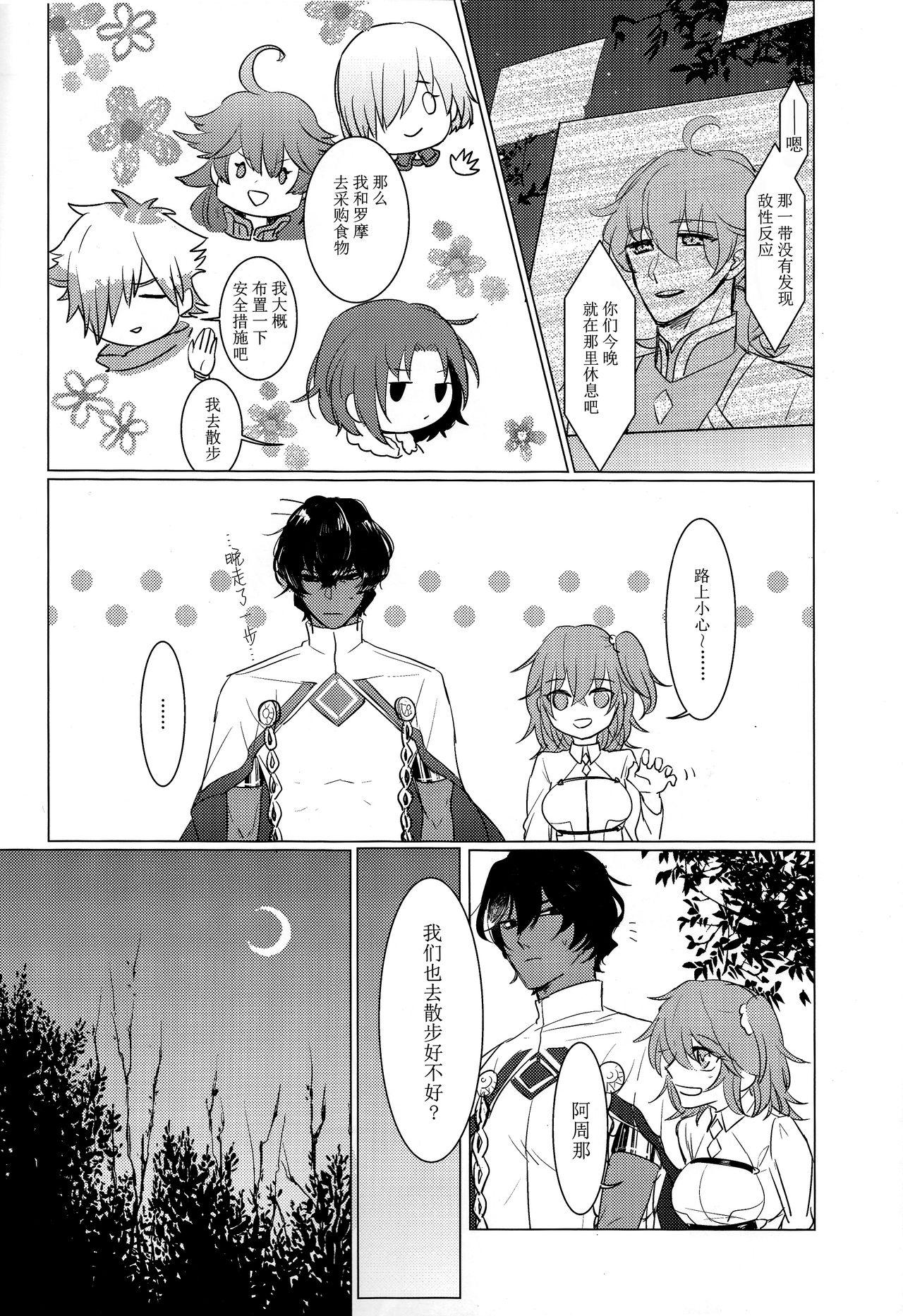 Gilf Yozora no Hoshi no Manten no shita - Fate grand order Boyfriend - Page 8