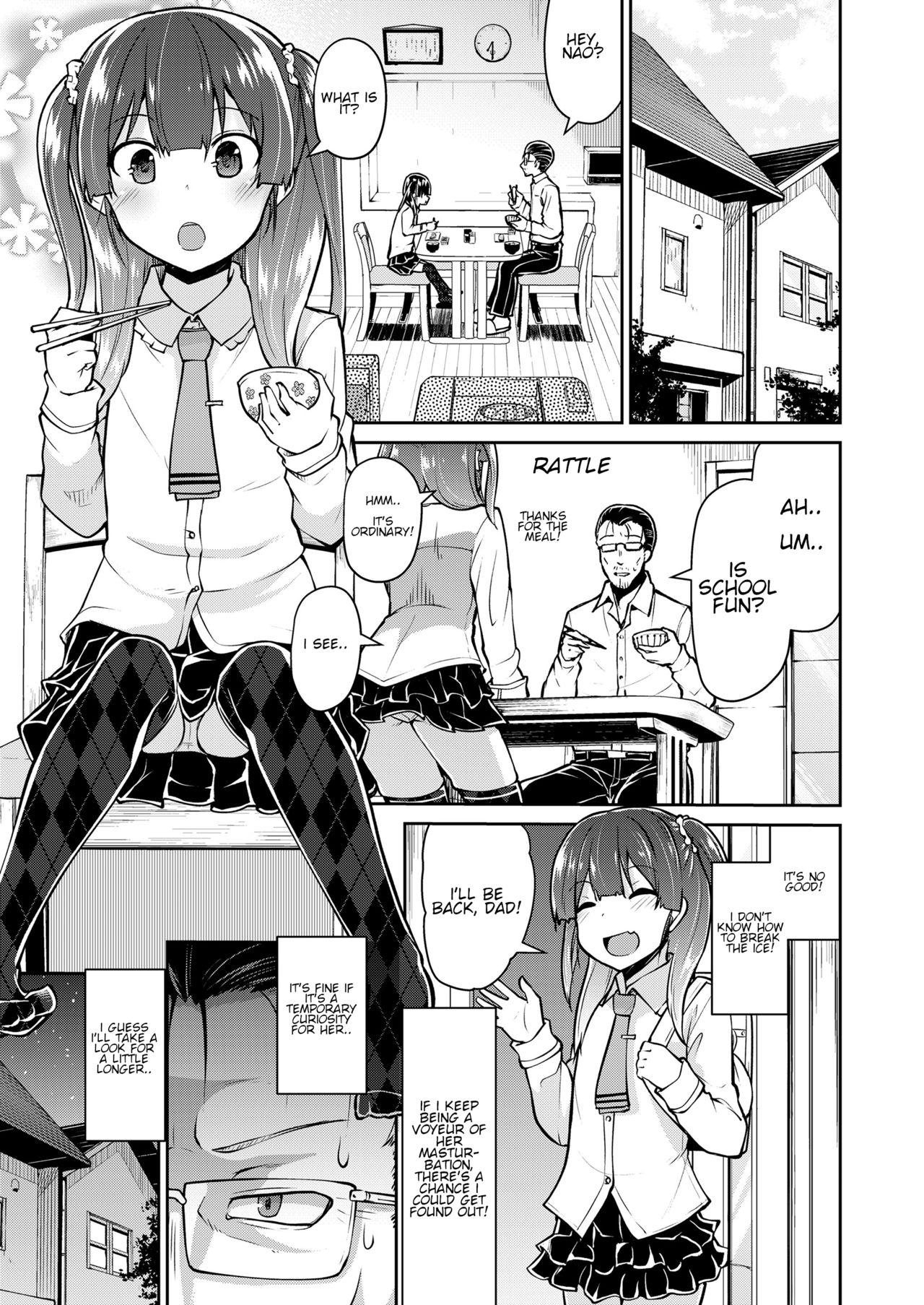 Action Papa to Musume no Naishogoto | Dad and Daughter's Secret Gay Massage - Page 3