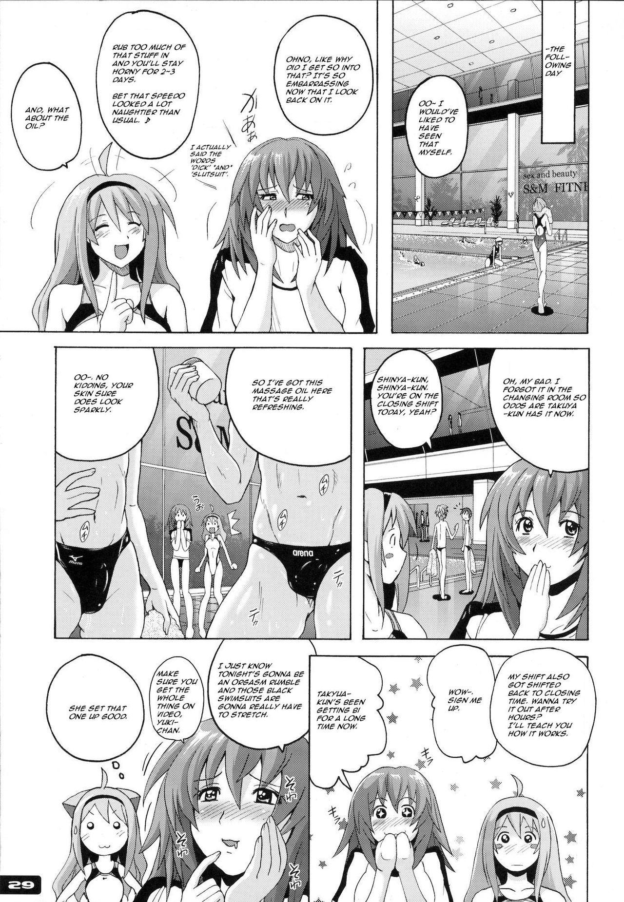 Footworship Pitapita Kyouei Mizugi 5 - Original Seduction - Page 28