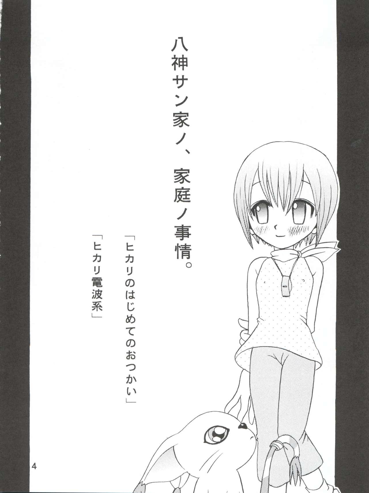 [Studio Tar (Kyouichirou, Shamon)] Yagami-san-chi no, Katei no Jijou. (Digimon Adventure 02) [2001-01-31] 3