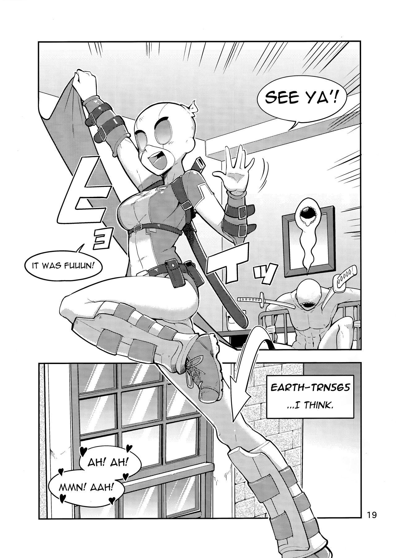 (C95) [Kotau (Bowieknife)] Gwenpool (Etchina sekai ni o jama shima~su) | Gwenpool (Jumping Into an Indecent World) (Gwenpool) [English] 19