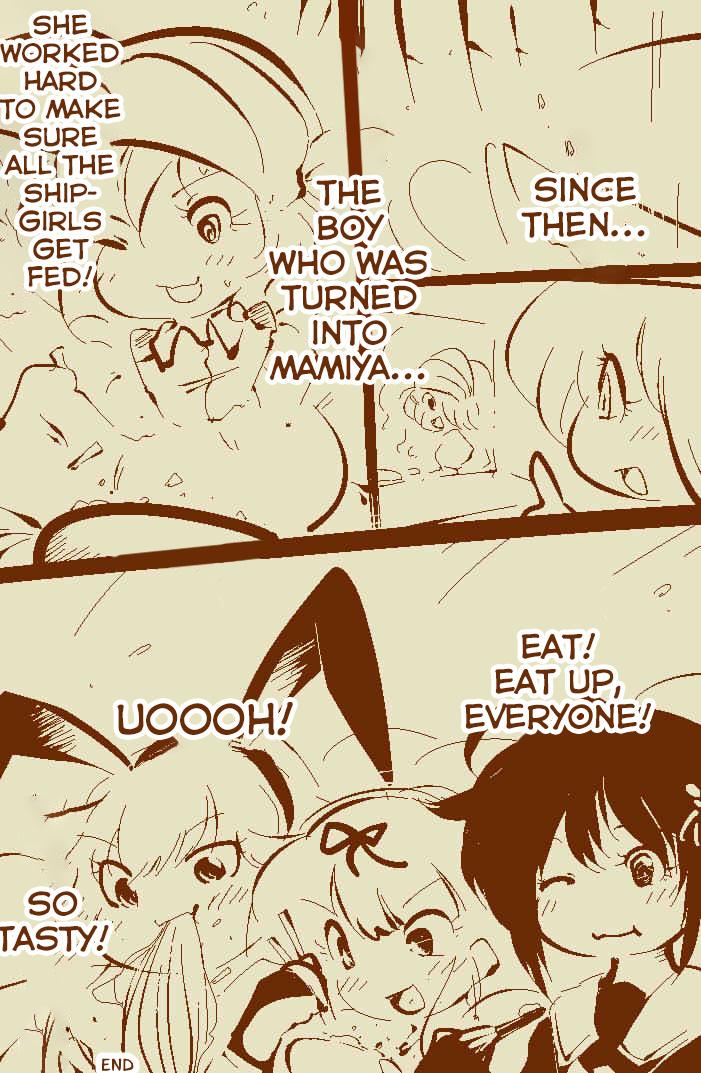 Jizz Ippanteki Shounen ga Mamiya ni narudake~ | A Quick Story Where A Normal Teenager Turns Into Mamiya - Kantai collection Masturbacion - Page 21