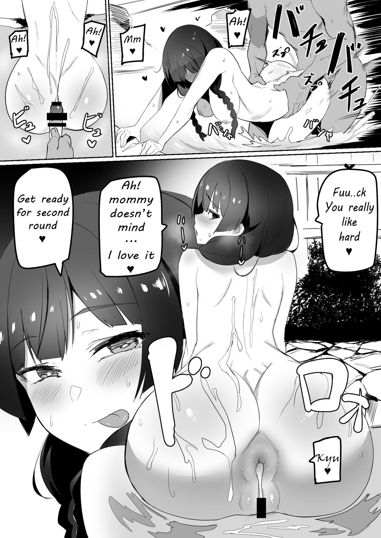 Erotica Haha, Onsen ni Iku | Mommy, will go to Hot Springs Bigboobs - Page 9