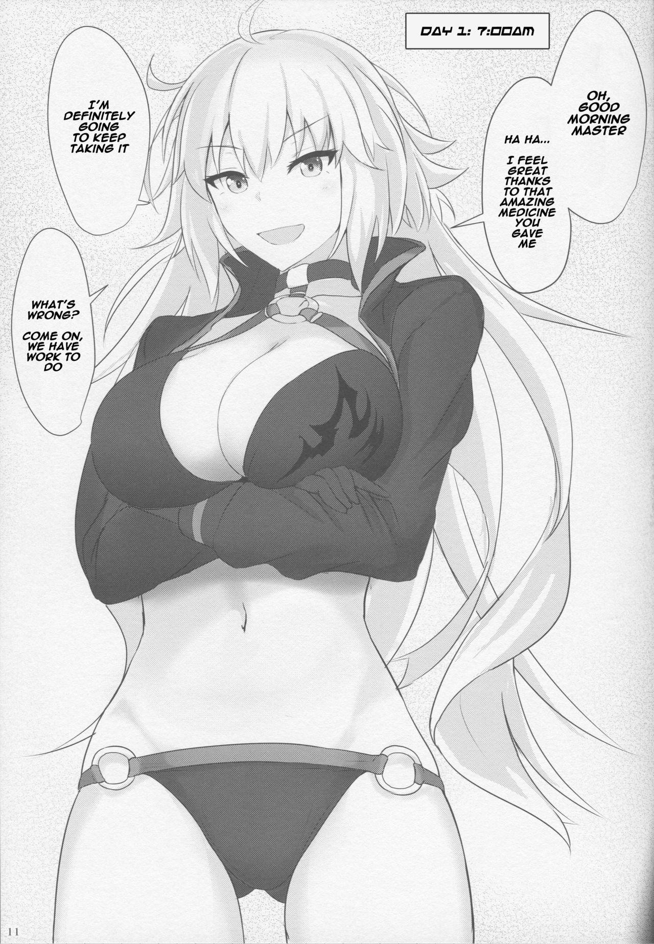 Moms Chaldea Suikan Kiroku 1 Jeanne Alter Hen - Fate grand order Hardcore Sex - Page 9