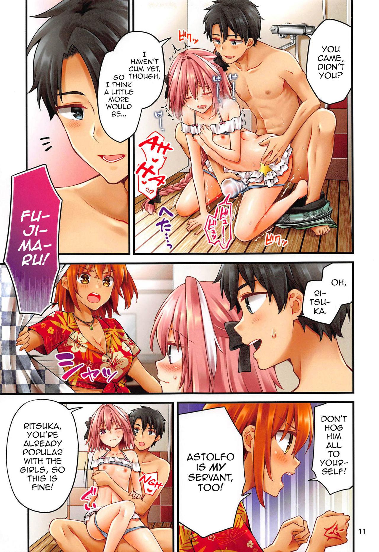 Sex Massage Astolfo-kun ga Gudas ni Ecchi na Koto Sarechau Hon - Fate grand order Gay Cut - Page 10