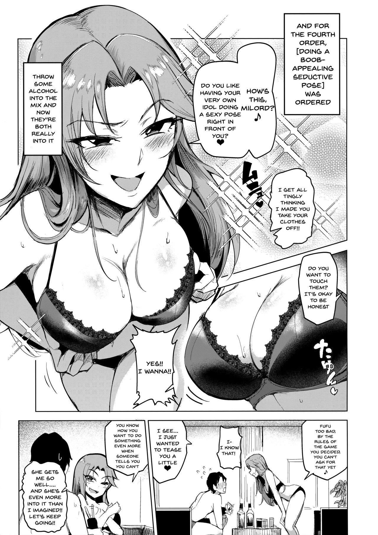 Cam Sex vs. Sarina - The idolmaster Que - Page 6