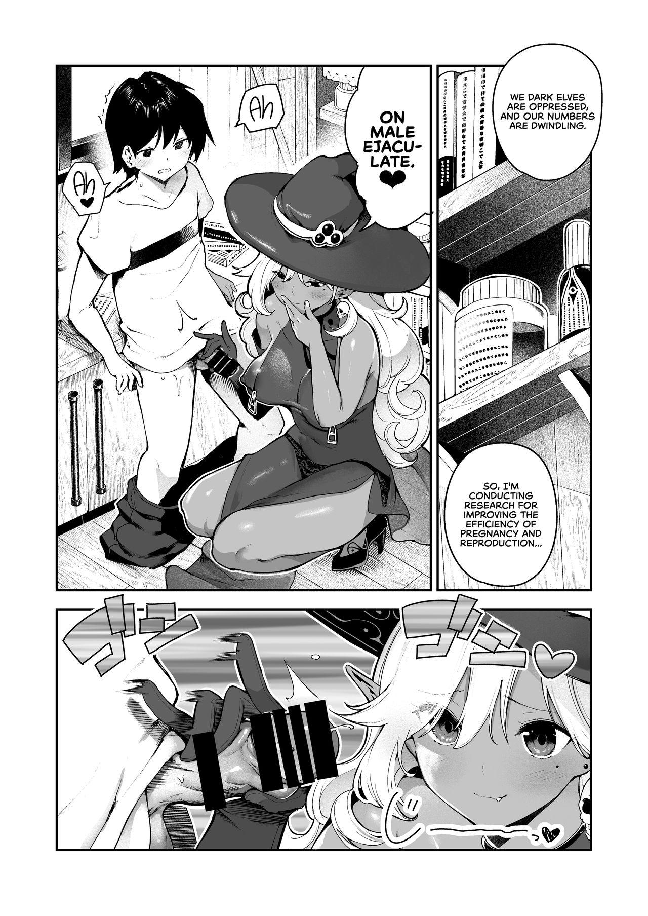 Insertion Dark Elf no Ninkatsu Schale | A Dark Elf's Pregnancy Petri Dish - Original Oldman - Page 3