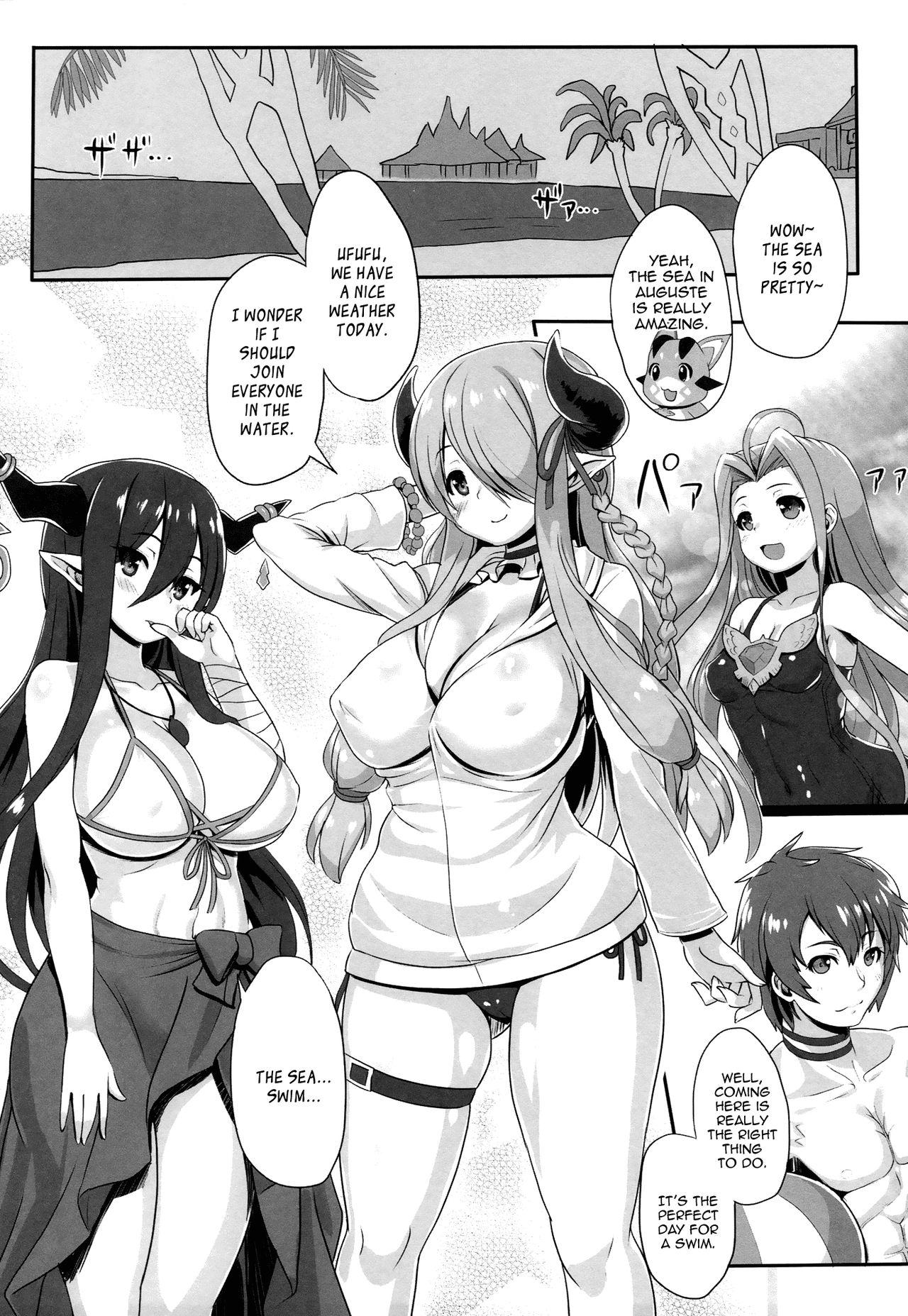 Nice Ass Sleepless summer - Granblue fantasy Culote - Page 4