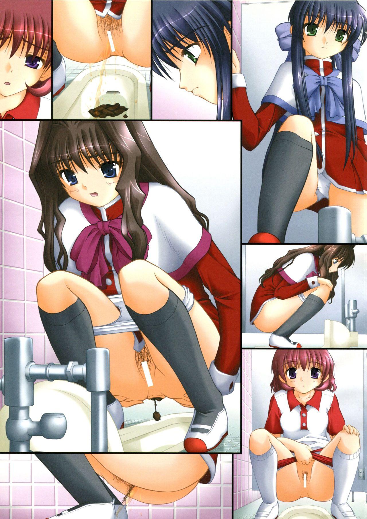 Bou Yuumei Koukou Joshi Toilet Tousatsu 2-jigen Bishoujo Hen Vol. 1, 2 Complete Edition 3