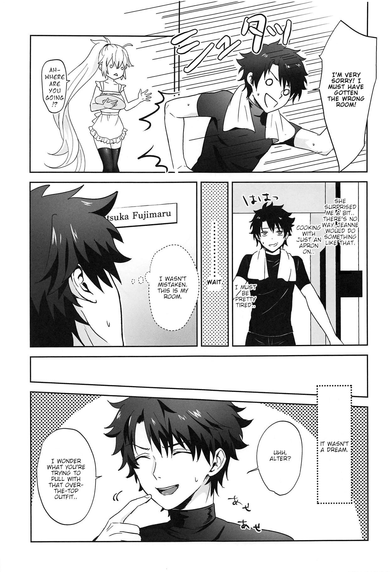 Cut Alter-chan to Gohan - Fate grand order Rubdown - Page 6
