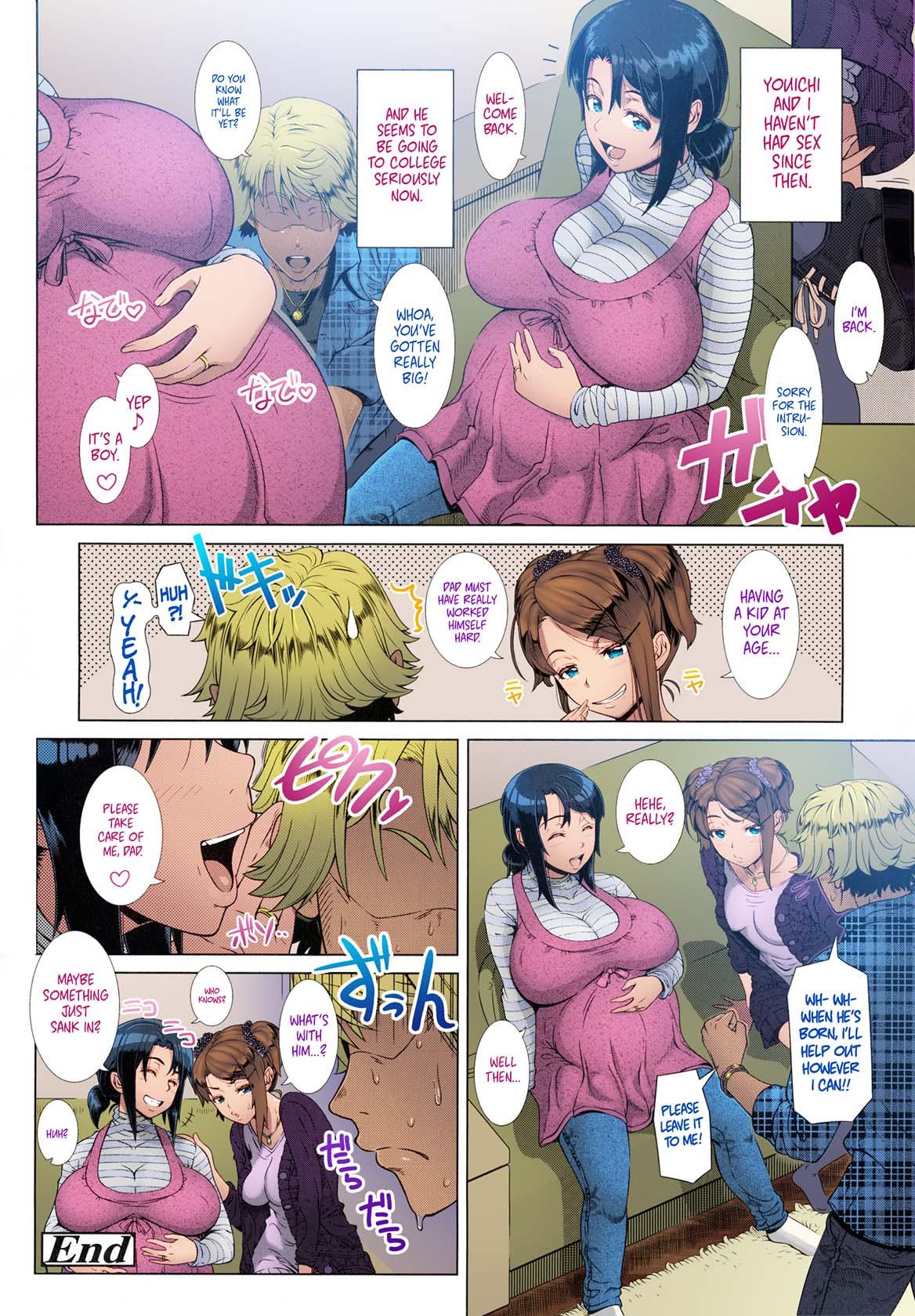 Hitozuma Life One time gal COLOR Ch.1-2 56