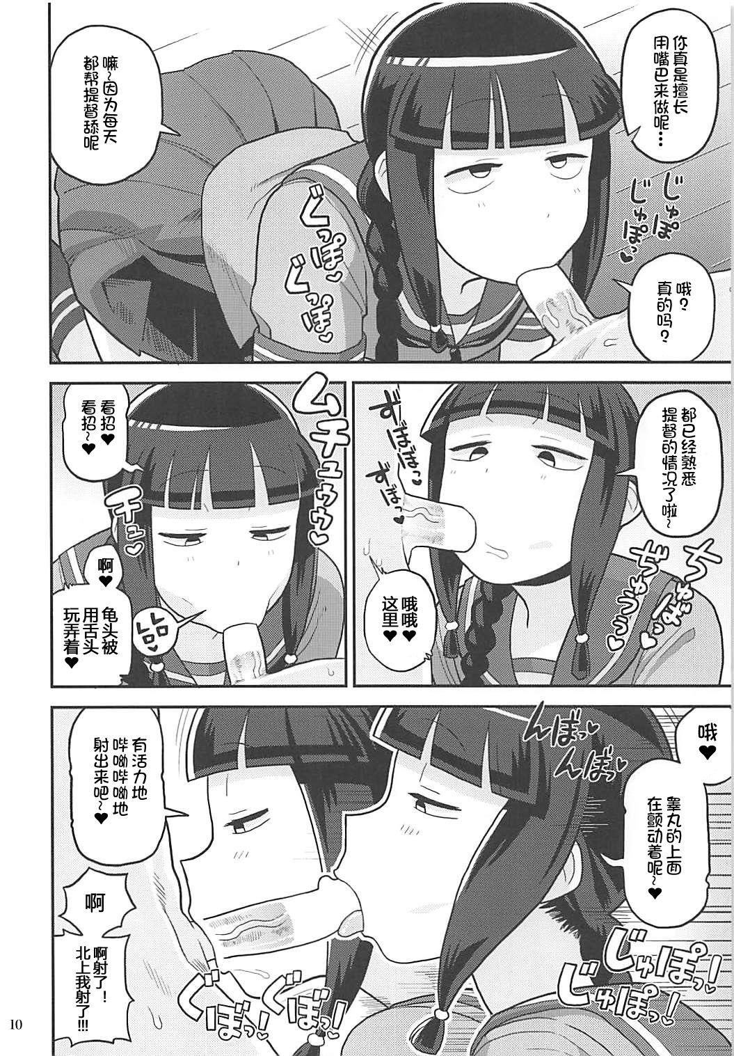 Hot Cunt Kitakami-san ni Nuite Moraou! - Kantai collection Pendeja - Page 9
