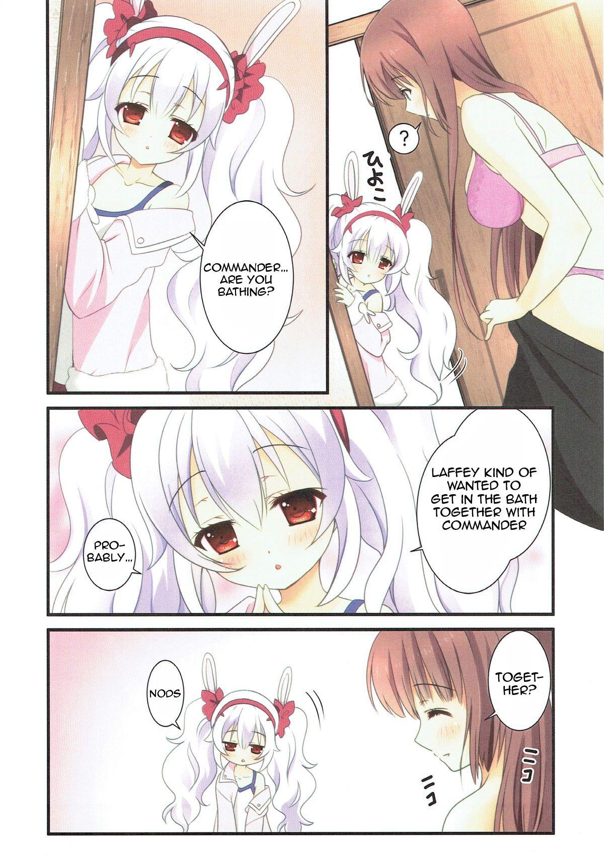 Nudist Ofuro DE Nukkunuku | Snuggling in the bath - Azur lane Spooning - Page 5