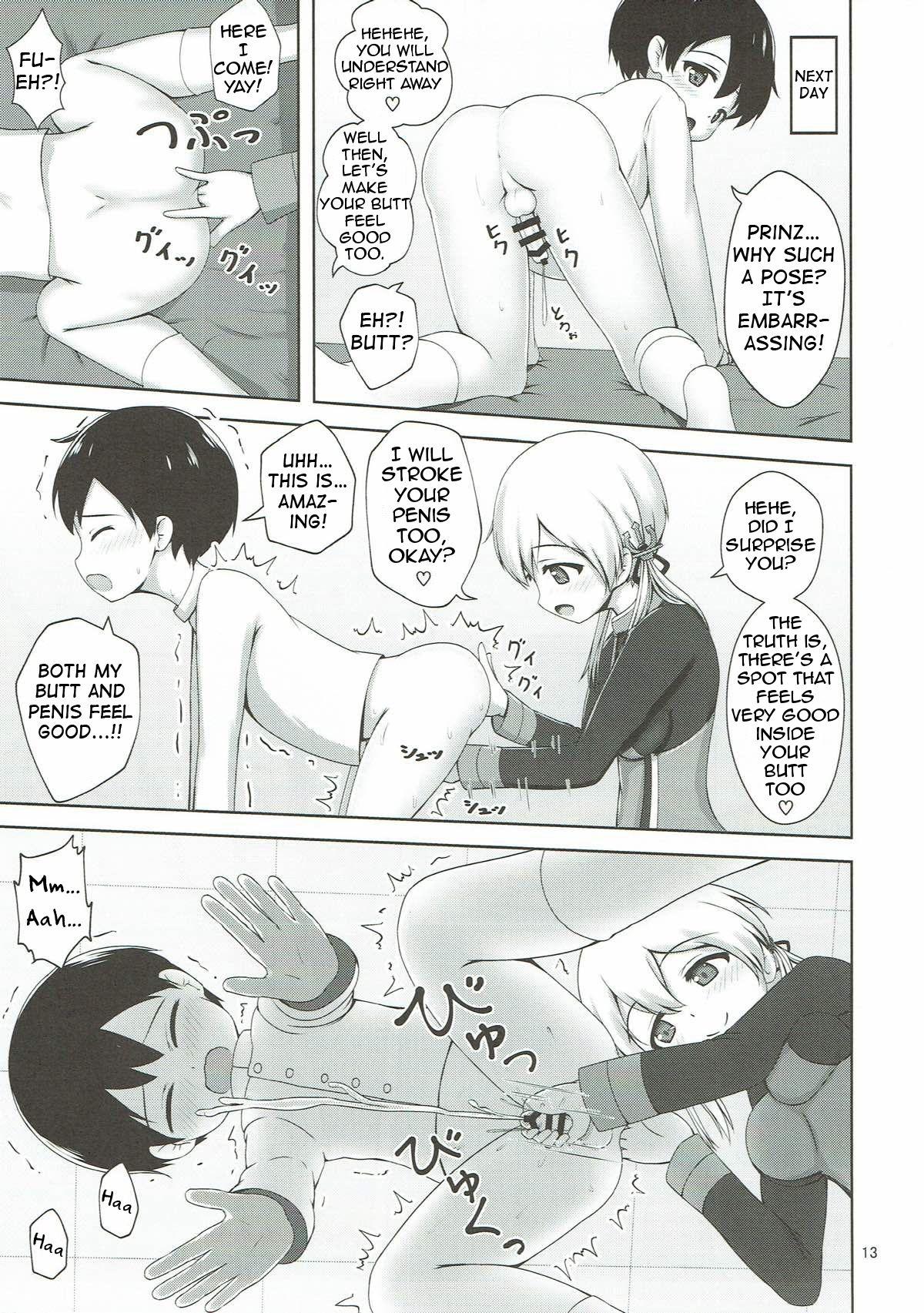 Older Prinz to Shota Teitoku no Amaama Days | Prinz and shota admiral’s sweet spoiling days - Kantai collection Gay Porn - Page 11