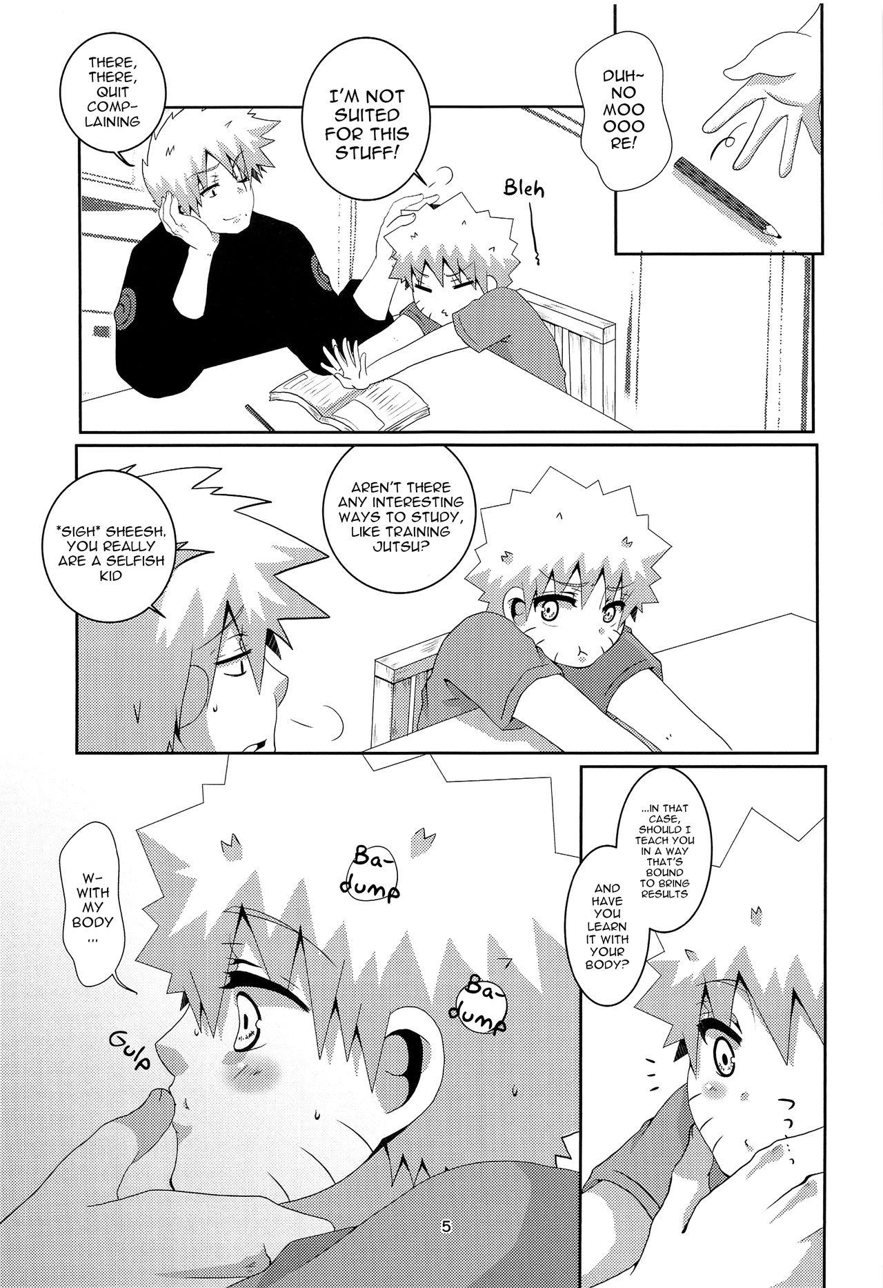 Marido Sense to Naisho no Obenkyou | A Secret Study with Sensei - Naruto Pussy - Page 4