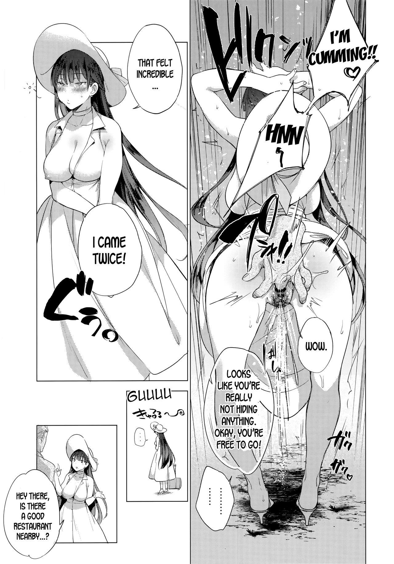 Lover Natsu no Ojou-san ga Yukizuri Omanko shitekureru - Original Gay Military - Page 8