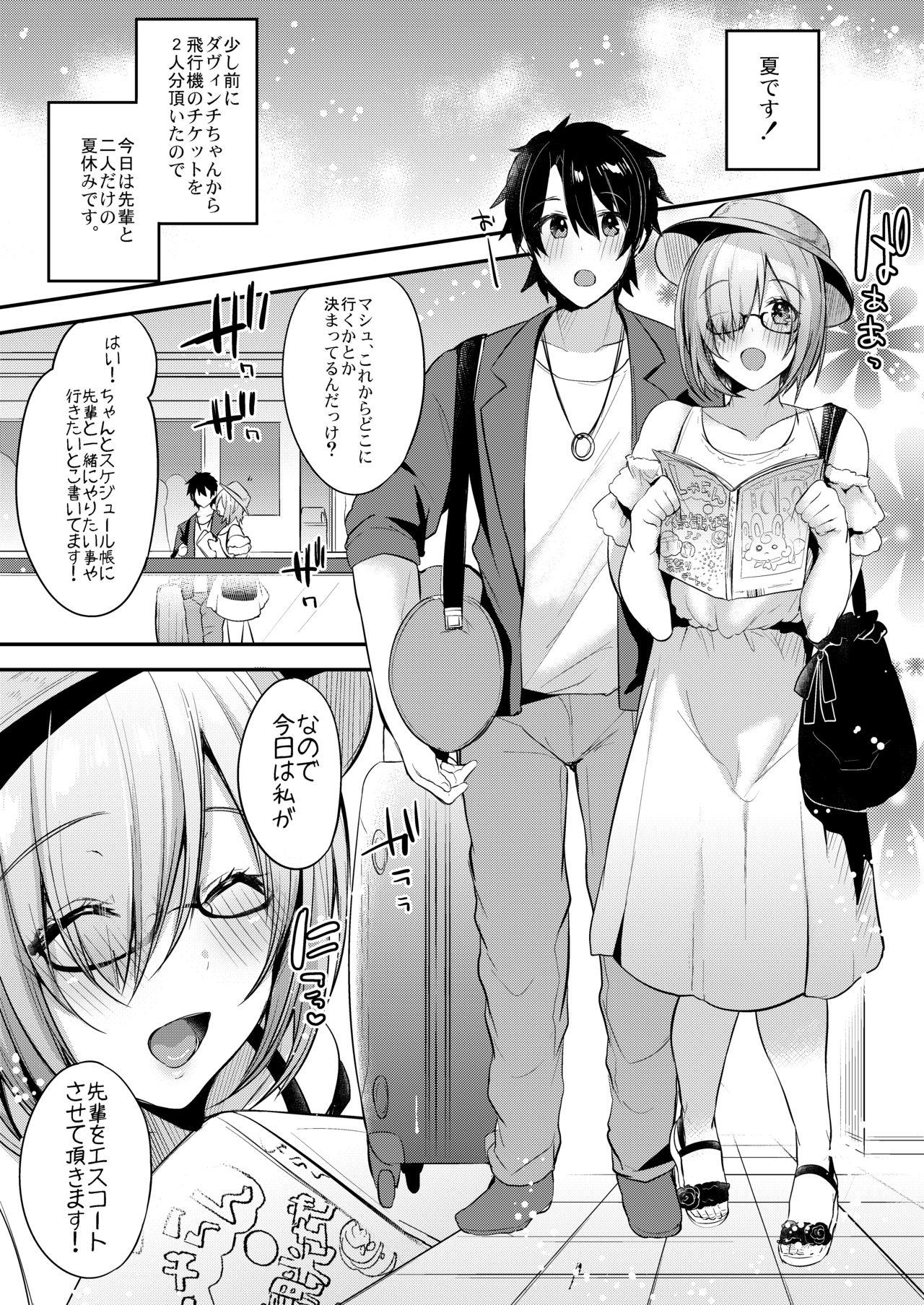 Sucking Marshmallow Vacation - Fate grand order Vip - Page 2