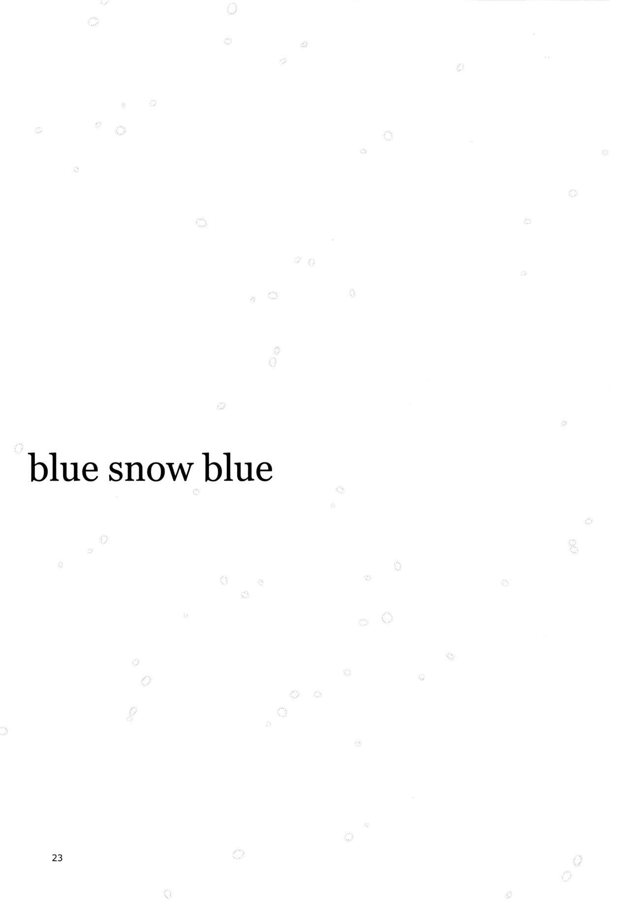 blue snow blue scene.21 21