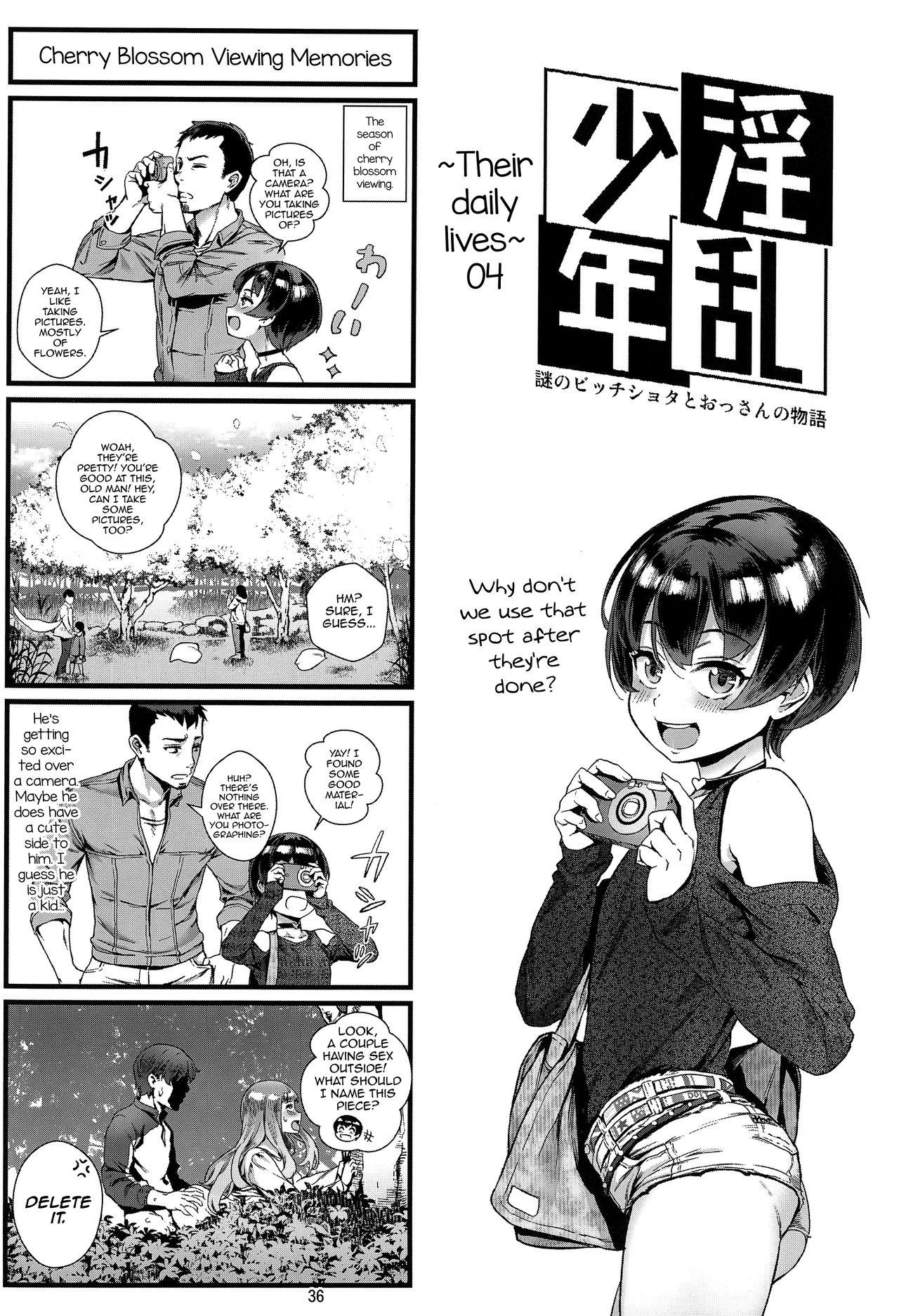 Inran Shounen "Nazo no Bitch Shota to Ossan no Monogatari"  VOL.2 36