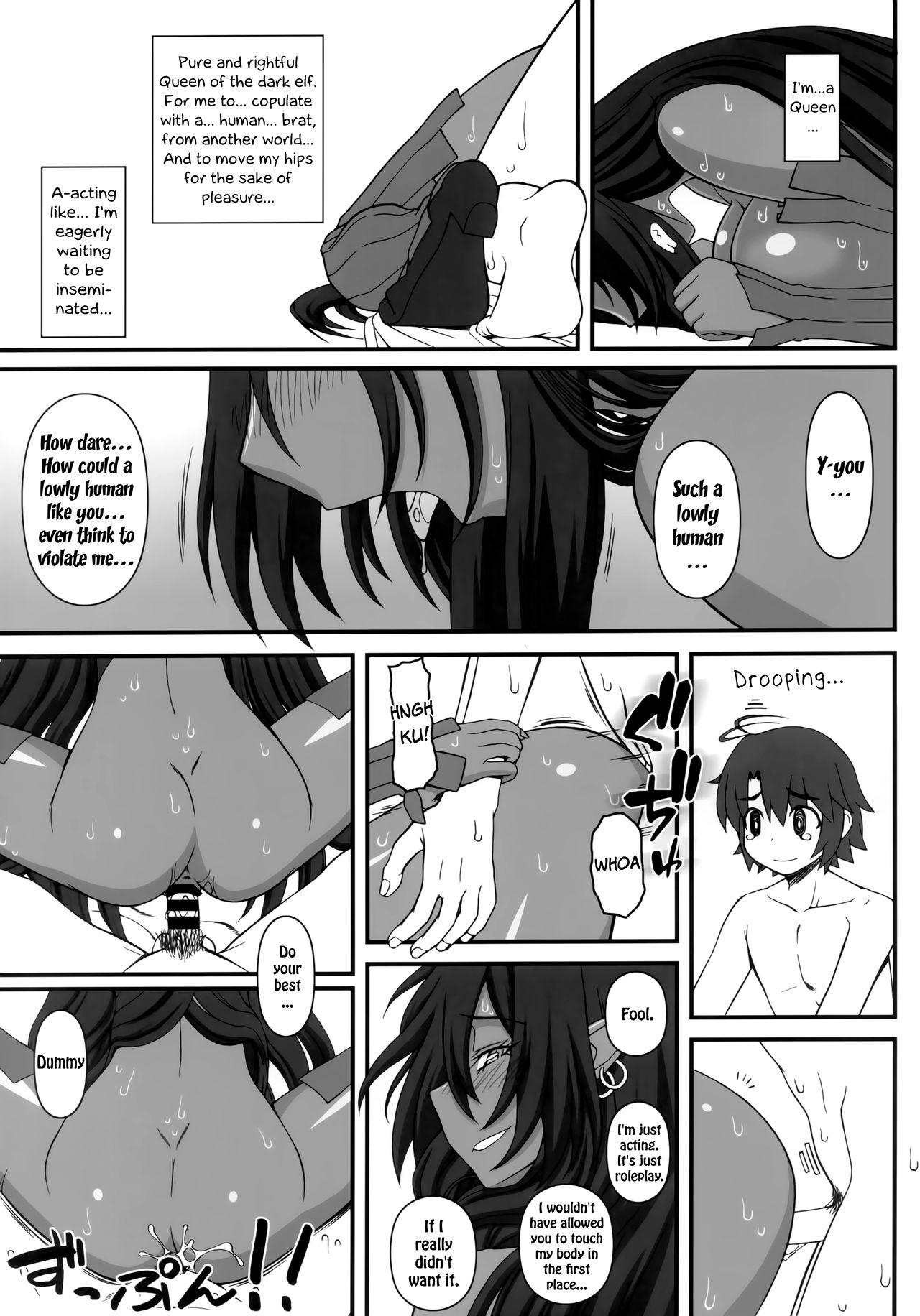 Rub Kuro no Joou no Isekai Seikatsu 2.5 | Dark Queen's other world SEX life 2.5 - Kuroinu kedakaki seijo wa hakudaku ni somaru Gozada - Page 8