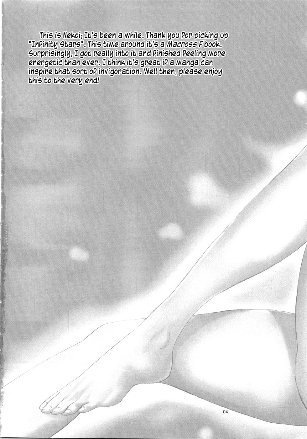 Les Infinity Stars - Macross frontier Natural Boobs - Page 4