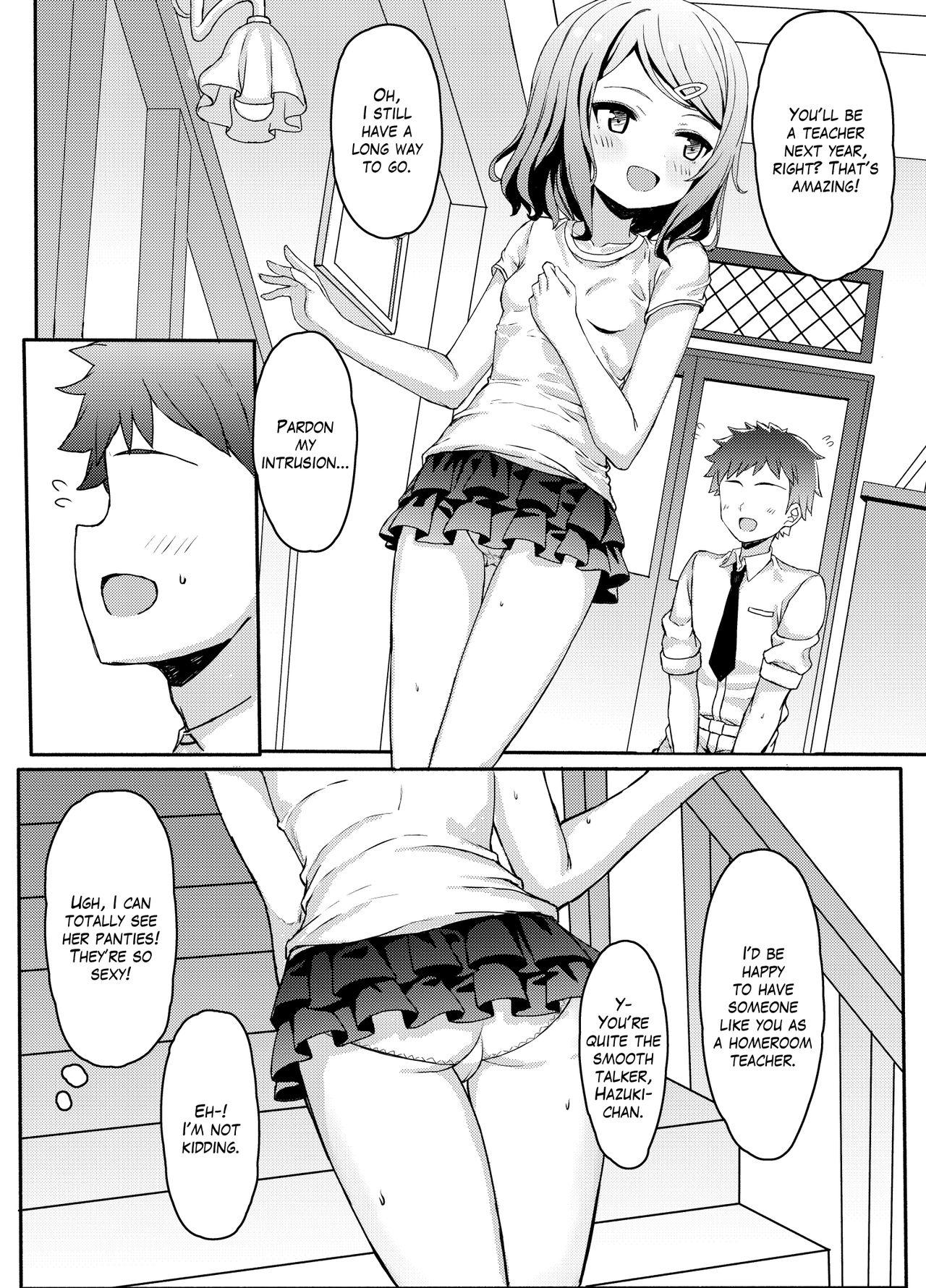 Parody Mesugaki Eisai Kyouiku | A Slutty Brat's Special Training - Original Sexy Whores - Page 4