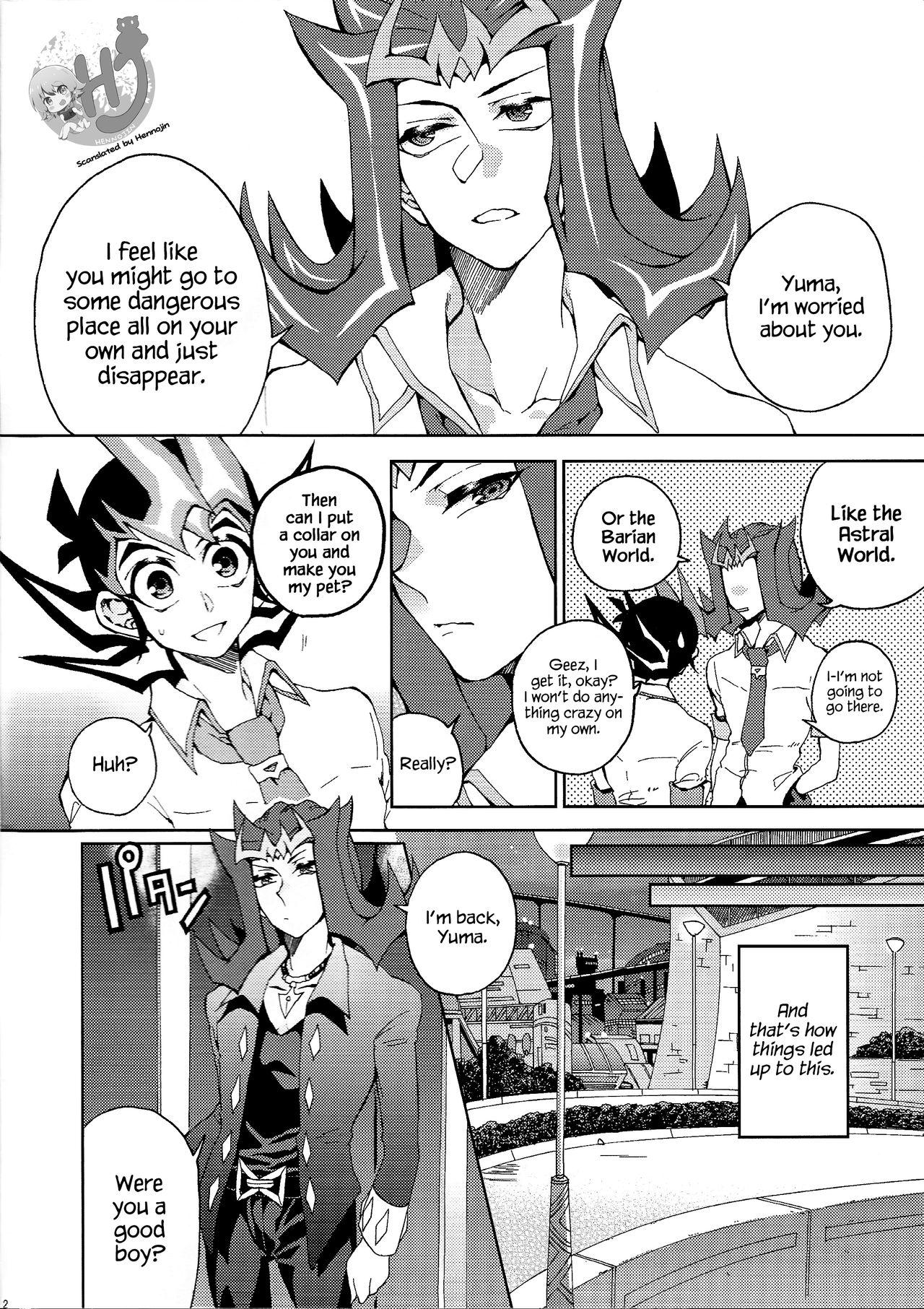Emo Kaiinu Yuma - Yu gi oh zexal Man - Page 2