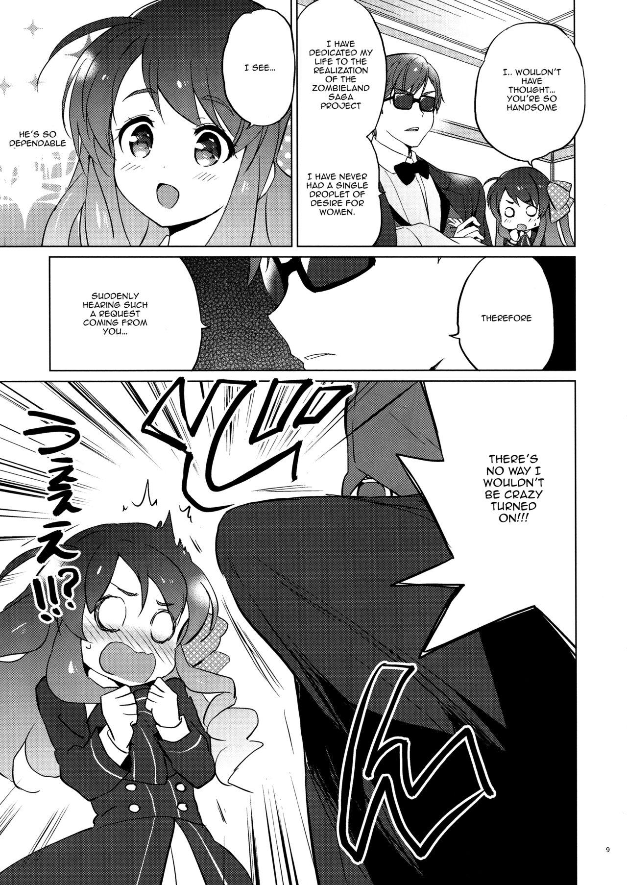 Panties Sakura Memorial Saga - Zombie land saga Gay Anal - Page 8