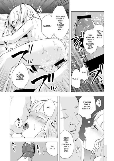 Amazing Hakusen to Sumizome Kaidan Shitagaku Jouji- Original hentai Adultery 4