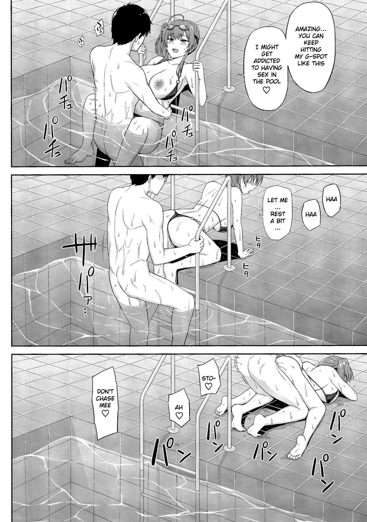 Fuck Pussy Zara to Miwaku no Poolside | Zara and Poolside Charm - Azur lane Wet Cunt - Page 11