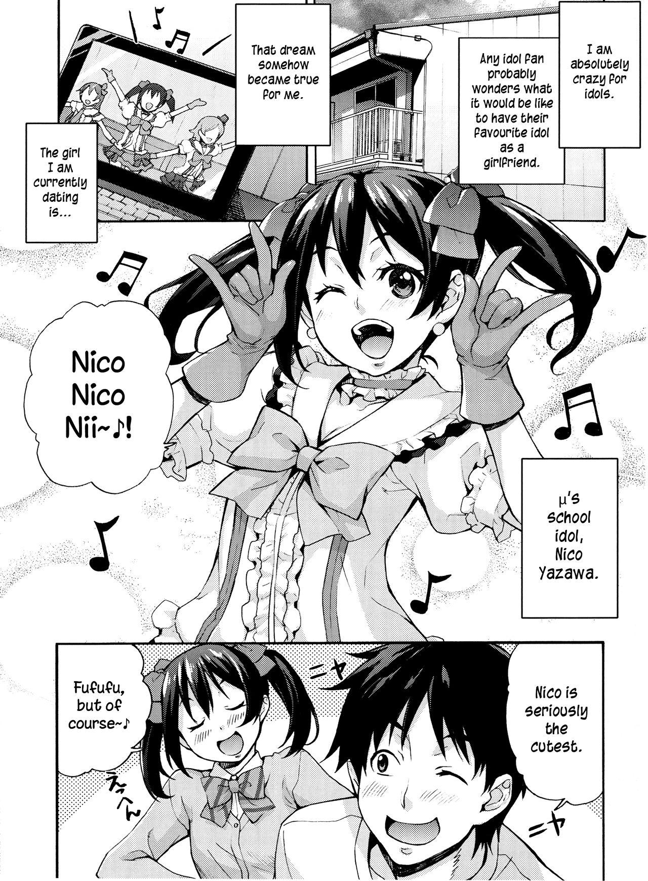 Bisex (C84) [Mix Fry (Takurou)] Nico-nii Nama Ecchi | Nico-nii Nama Sex (Love Live!) [English] [Mojopy] - Love live Glamour - Page 2