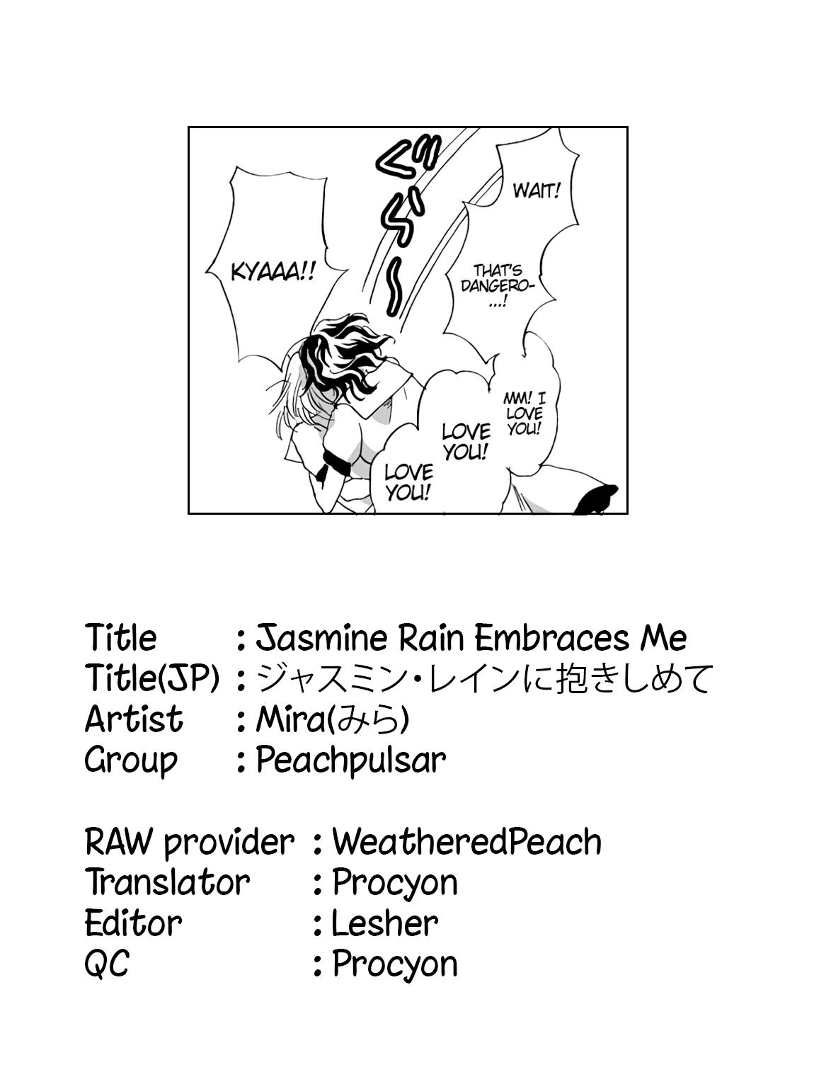 Gay Outinpublic Jasmine Rain ni Dakishimete | Jasmine Rain Embraces Me - Original Bubble - Page 29