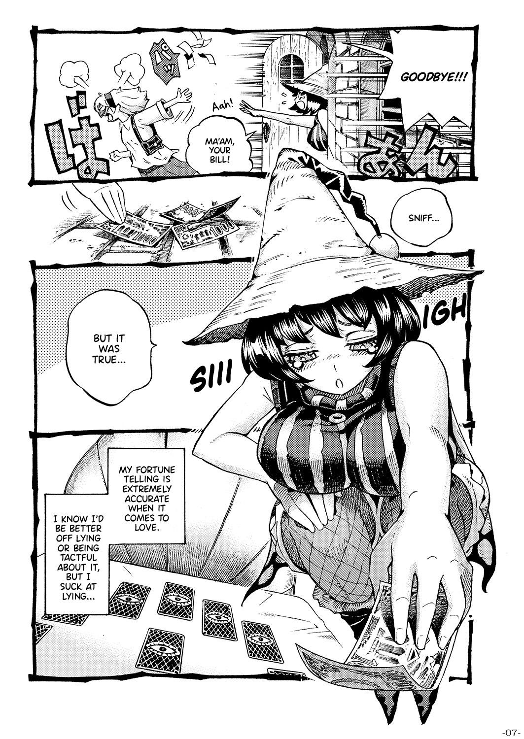 Assfucking Majo wa Kekkyoku Sono Kyaku to... | The Witch Ended Up... - Original Shemales - Page 6