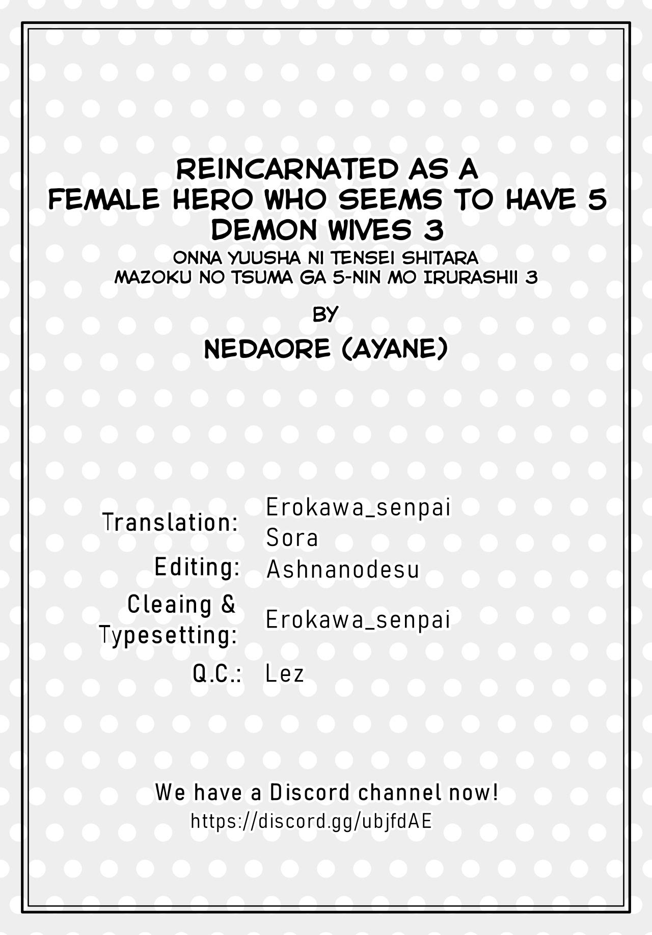 Onna Yuusha ni Tensei Shitara Mazoku no Tsuma ga 5-nin mo Irurashii 3 | Reincarnated as a Female Hero Who Seems to Have 5 Demon Wives 3 35