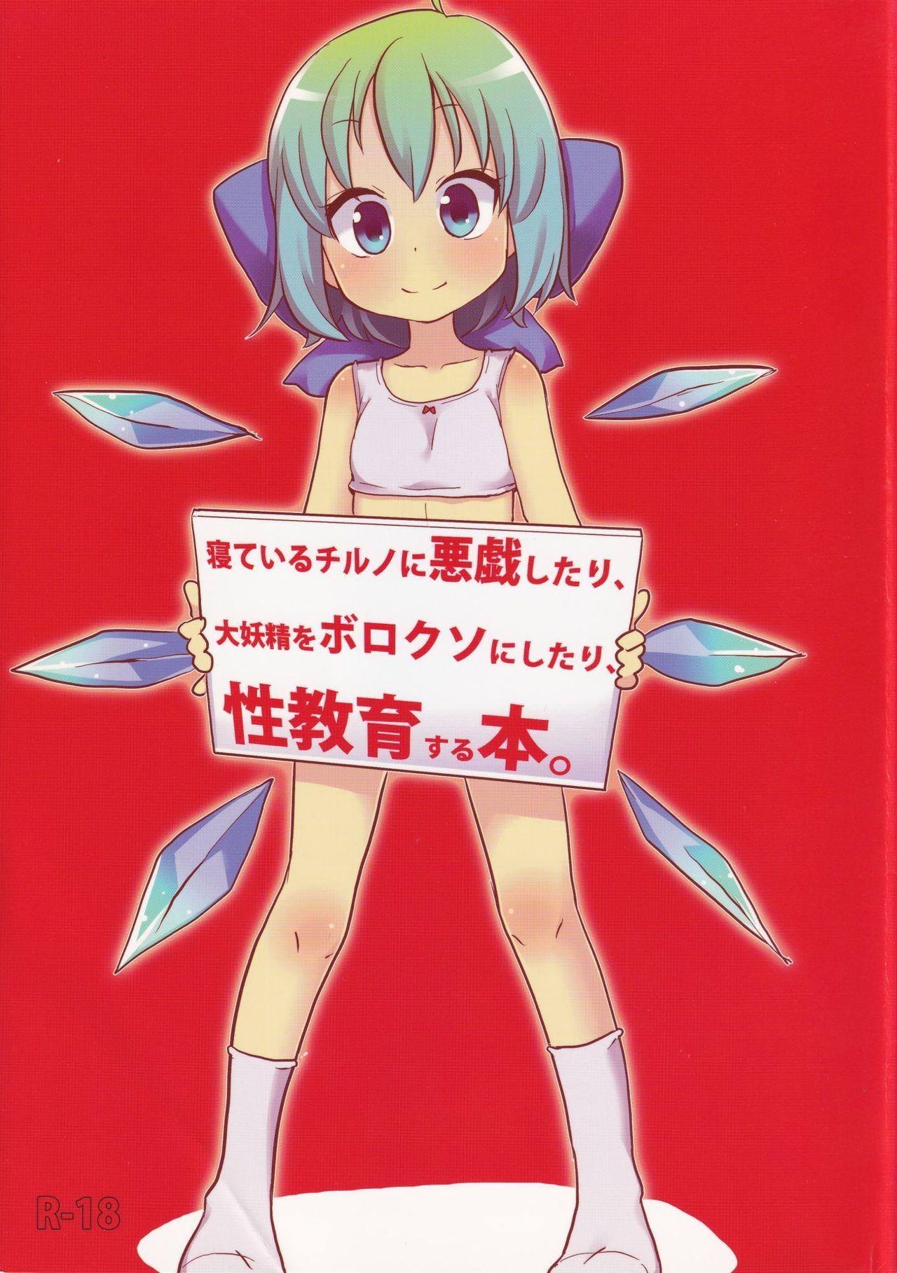 Actress Neteiru Cirno ni Itazura Shitari Daiyousei wo Borokuso ni Shitari Seikyouiku Suru Hon. - Touhou project Oral Porn - Picture 1