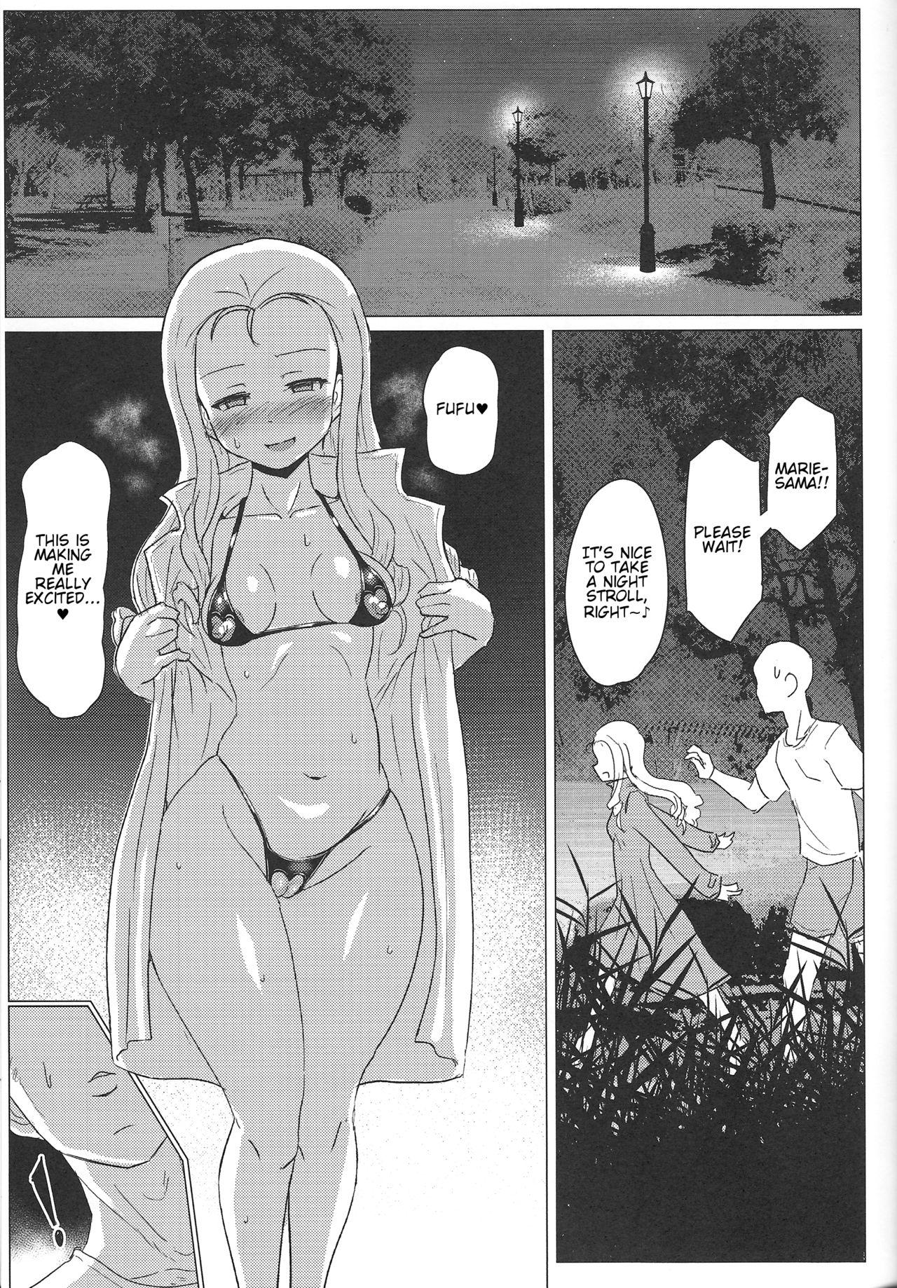 4some Marie-sama no Himegoto - Girls und panzer Making Love Porn - Page 12
