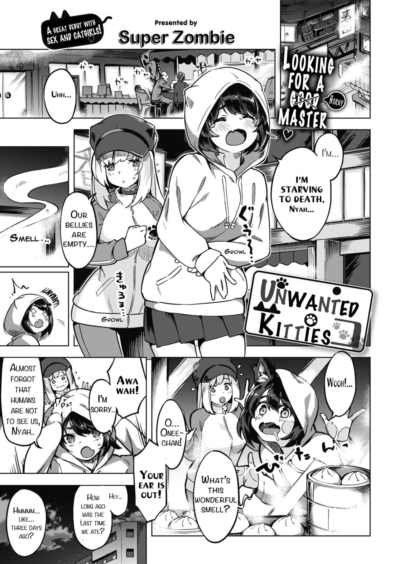 Twinks Oshikake Nyanko | Unwanted Kitties Menage - Page 1