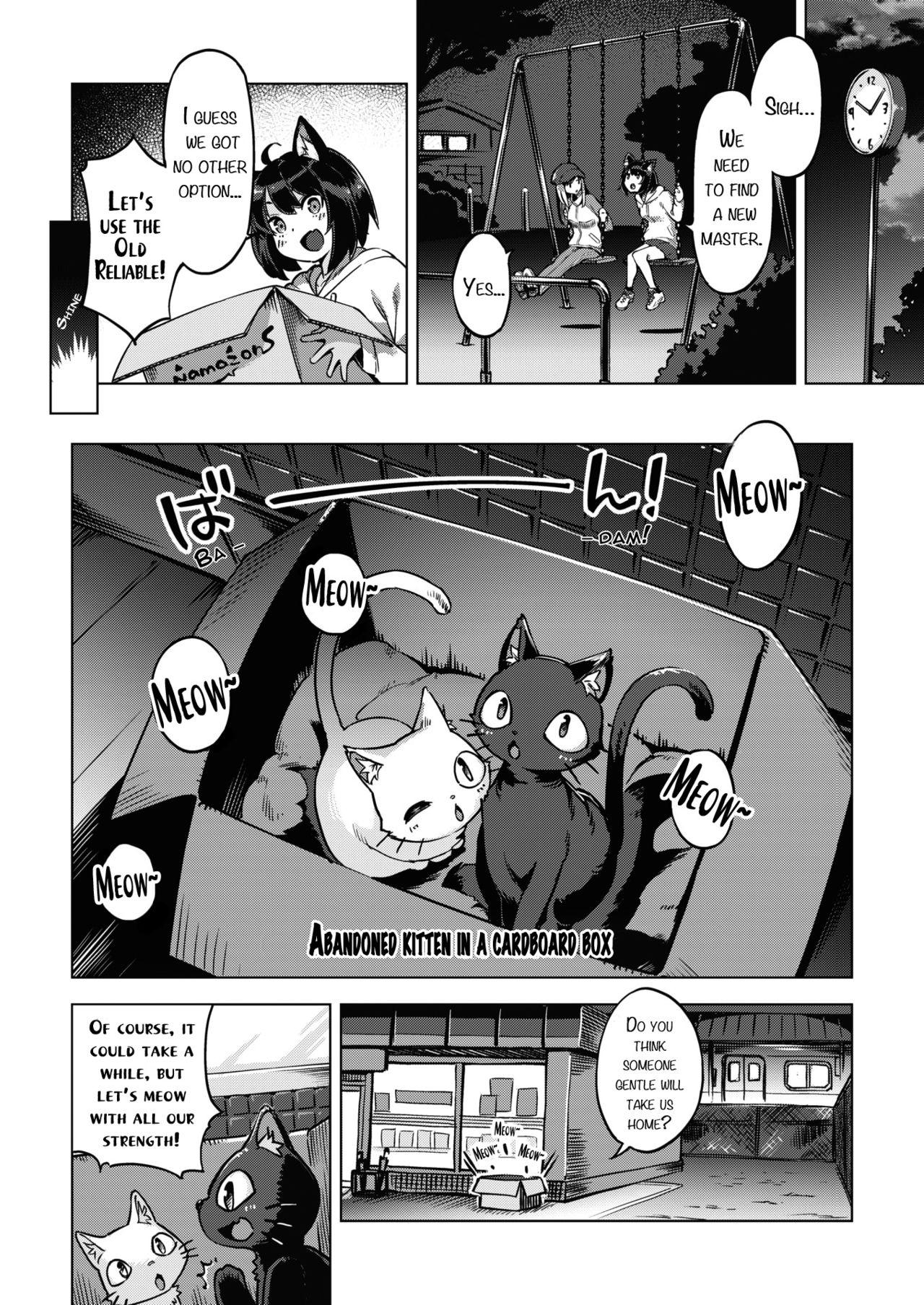 Foreplay Oshikake Nyanko | Unwanted Kitties Step - Page 2