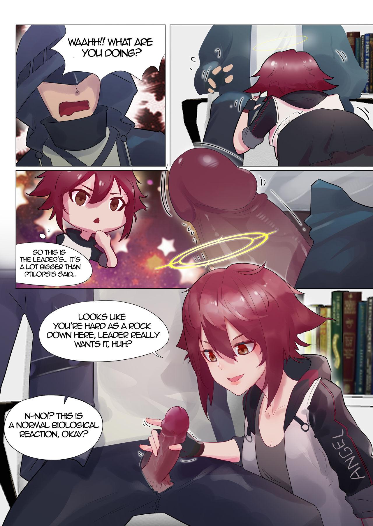 Gay Solo FALL OUT ANGEL - 狸花仙 - Arknights Muscles - Page 8
