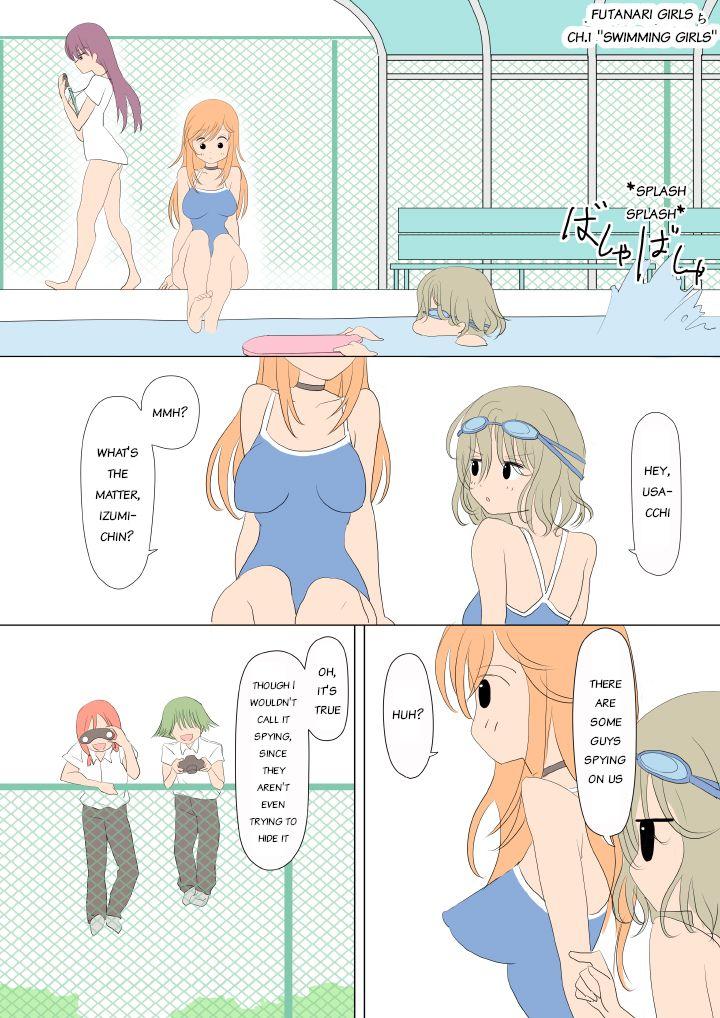 Cum On Ass Futanari na Kanojo-tachi | Futanari Girls - Original Bigbooty - Page 1