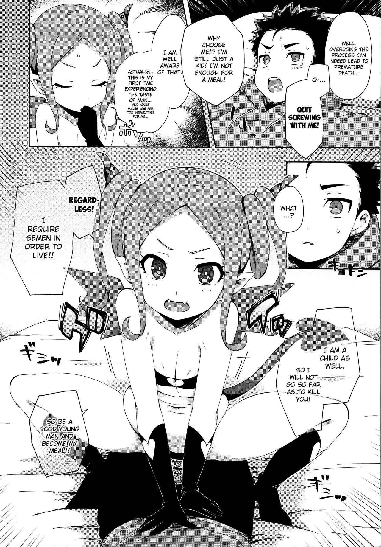 Gay Cumjerkingoff Hajimete wa Succubus - Original Porn Amateur - Page 9